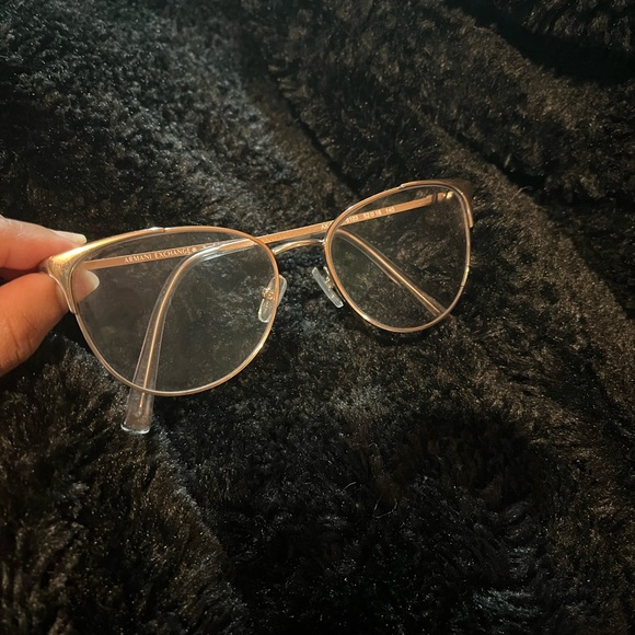 Armani Exchange AX10346103 Eyeglasses- Gold - Picture 3 of 4
